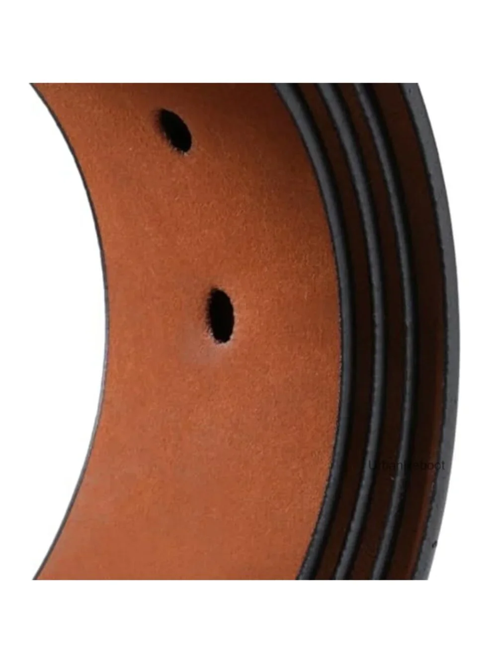 Genuine Leather Men's Belt for Jeans, Big & Tall, Comes with Puncher